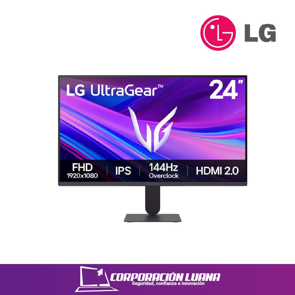 MONITOR LG 24" ( 24G411A-B ) IPS | FHD -144HZ | 1 MS | VGA - HDMI