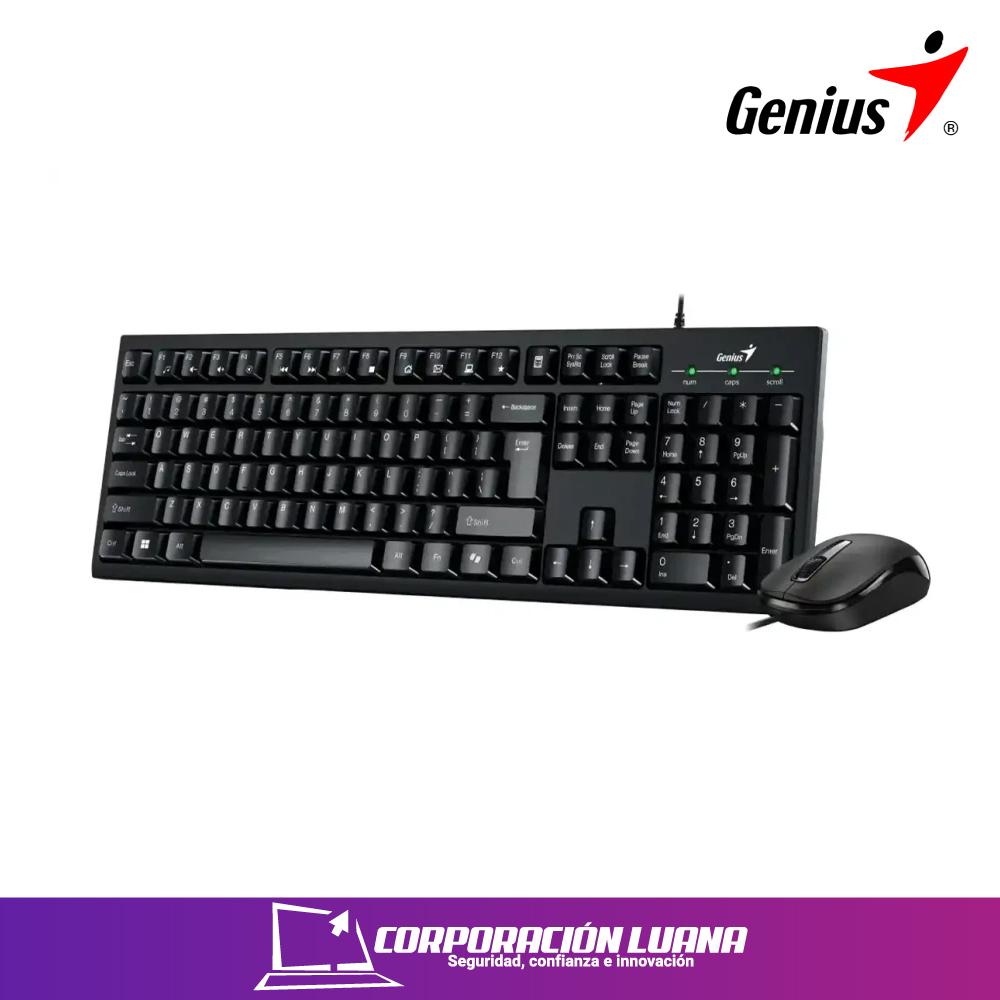 COMBO GENIUS KM-100SE ( 31330009401 ) TECLADO+MOUSE | IA COPILOT | USB