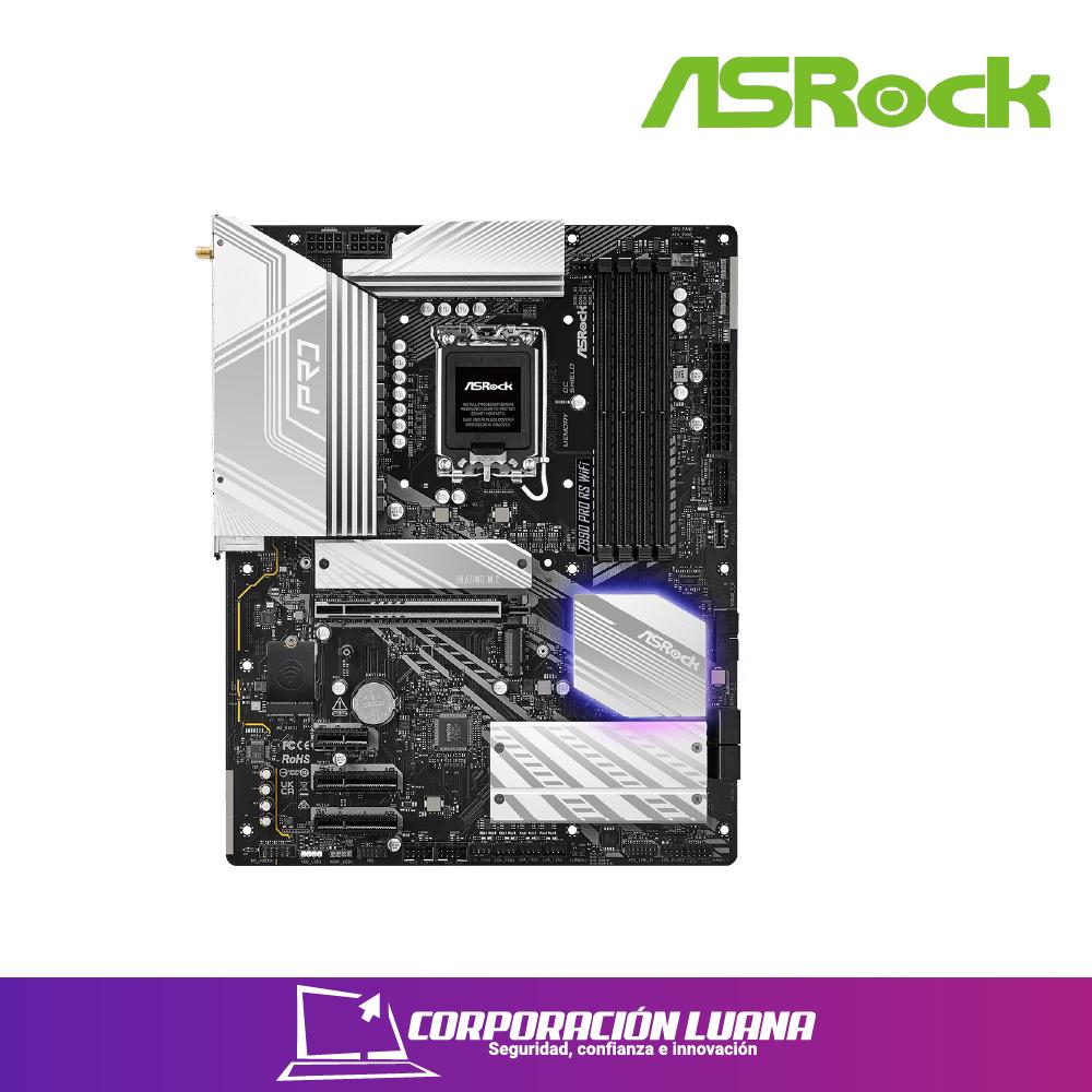 MOTHERBOARD ASROCK Z890 PRO RS WIFI  CHIPSET INTEL Z890, LGA 1851, HDMI, DP, ATX