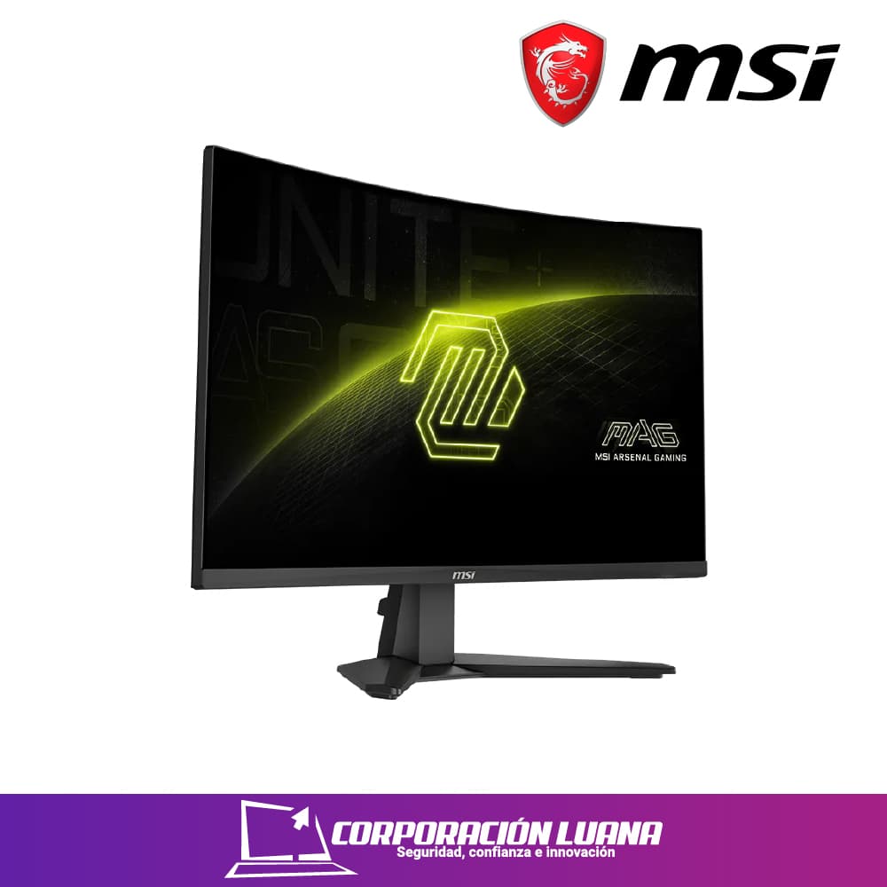 MONITOR MSI 27" MAG 276CF ( MAG-276CF-E20 ) VA | CURVO | FHD - 200HZ - 0.5MS | 2 HDMI - DP
