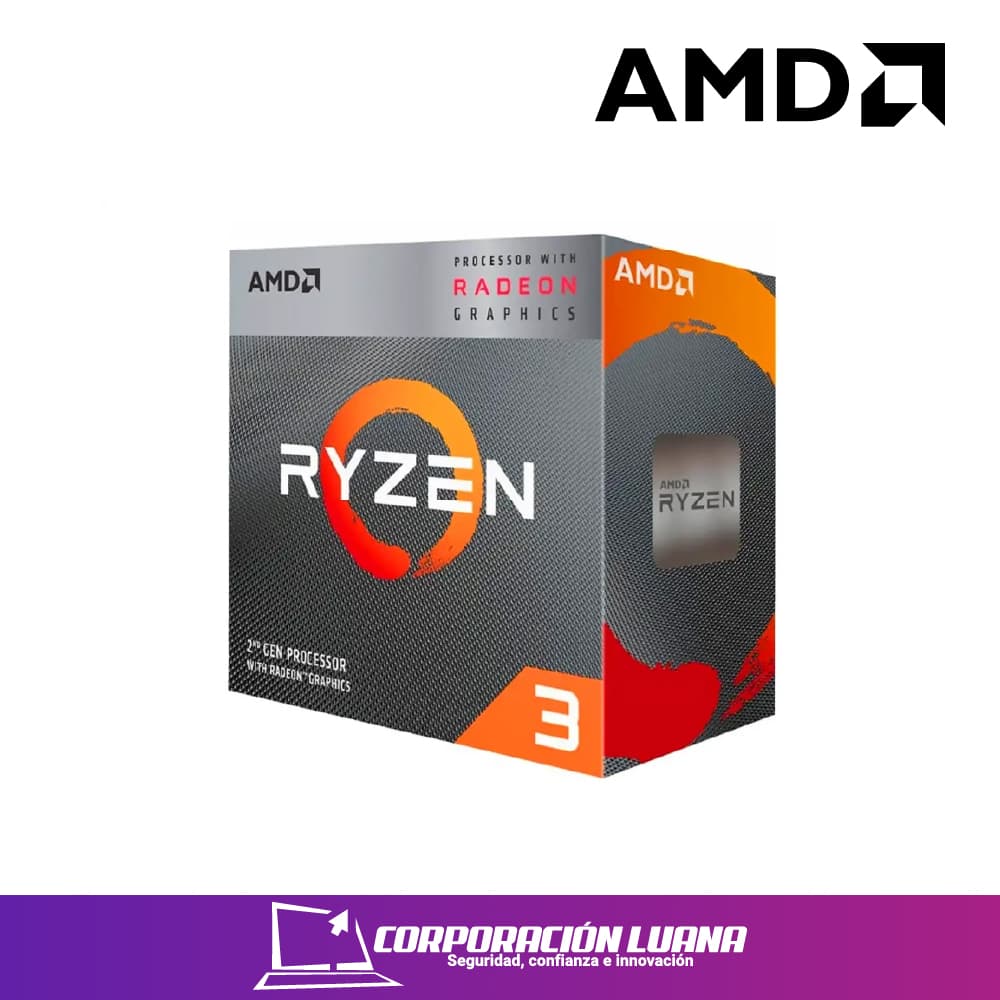 PROCESADOR AMD RYZEN 3 3200G ( YD3200C5FHBOX ) 3.6GHZ-6.0MB | AM4