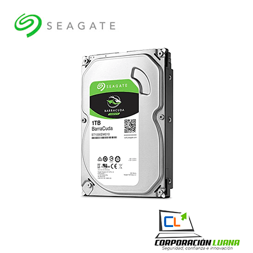 DISCO DURO SEAGATE 1TB ( ST1000DM010 ) VERDE | 64MB | 7200RPM | COMPUTER