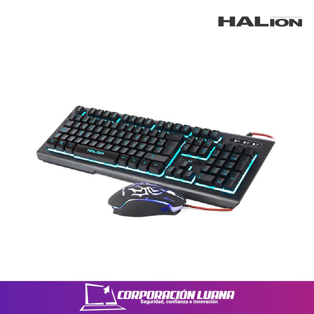 COMBO HALION MIRAGE ( HA-810C ) TECLADO+MOUSE