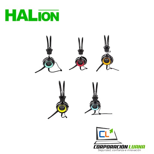 AURICULAR HALION T3 | AZUL - ROSADO - NARANJA - ROJO - AMARILLO