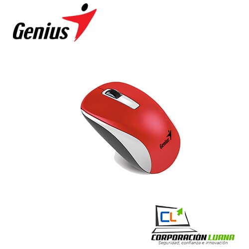 MOUSE GENIUS NX-7010 WIRELESS BLUEEYE RED(PN 31030114111)