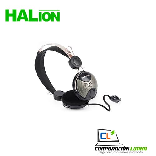 MICROFONO AURICULAR HALION HA-222 NEGRO HANSFREE MICHA236NE
