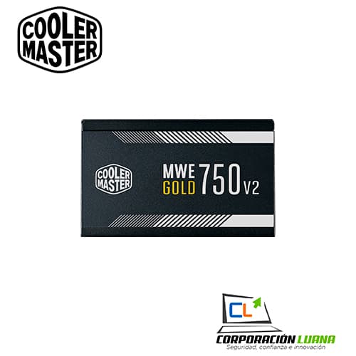 FUENTE DE PODER COOLER MASTER MWE V2 ( MPY-7501-ACAAG-U2 ) 750W | 80 PLUS GOLD