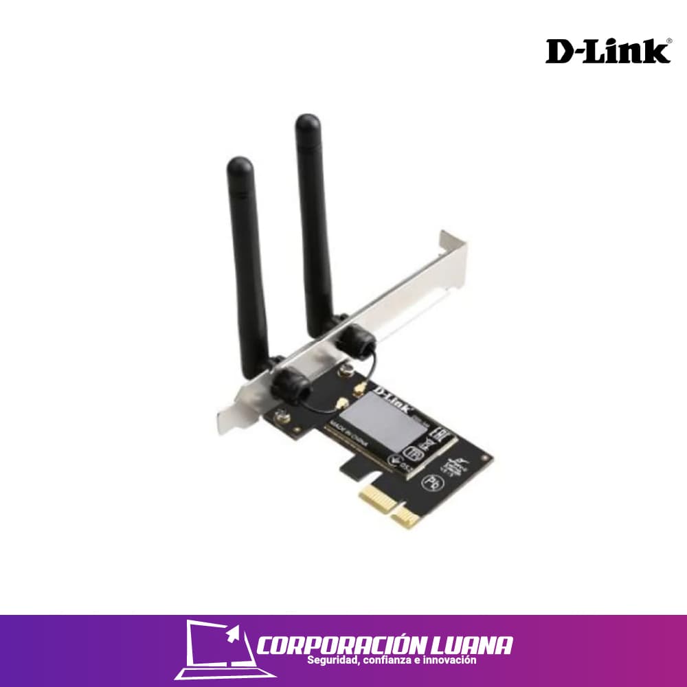 TARJETA WIRELESS D-LINK DWA-548, 802.11G/N, 300 MBPS, PCI-E, 2DBI. 2 ANTENAS DESMONTABLES, SEGURIDAD: WPA/WPA2, 64/128-BIT WEB.