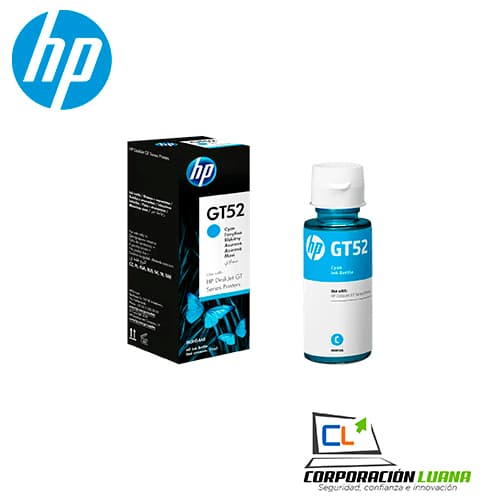 TINTA HP GT52 ( M0H54AL ) CYAN P/SERIES