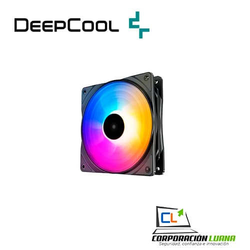 COOLER DEEPCOOL RF120 FS RGB 120MM COOLER PARA CASE (PN:DP-FLED3-RF120-FS)