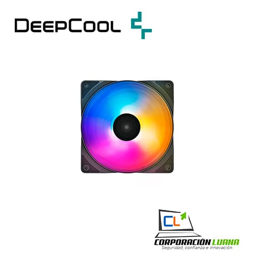 COOLER DEEPCOOL RF120 FS RGB 120MM COOLER PARA CASE (PN:DP-FLED3-RF120-FS)