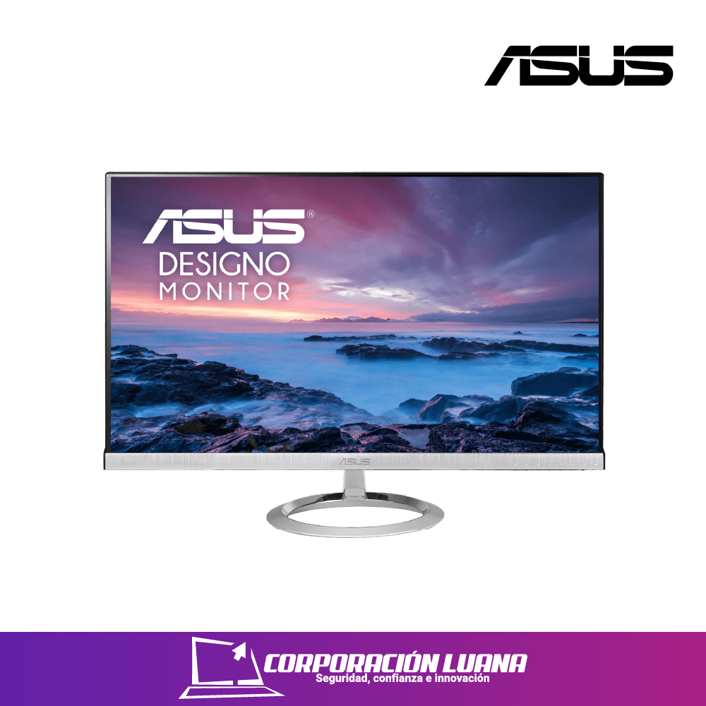 MONITOR ASUS DESIGNO 27" ( MX279HS ) IPS | FHD | HDMI - VGA | SIN BORDES