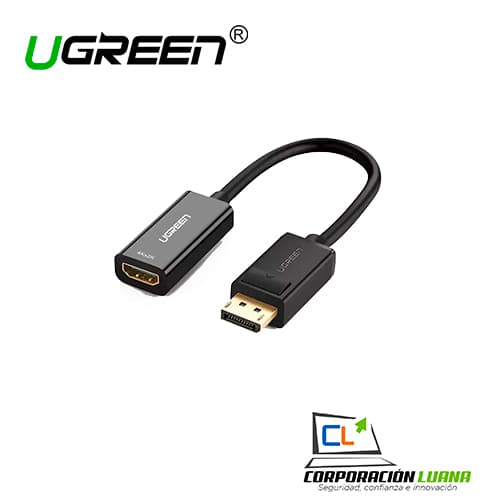 ADAPTADOR DP A HDMI UGREEN ( 40363 ) 4K@30HZ