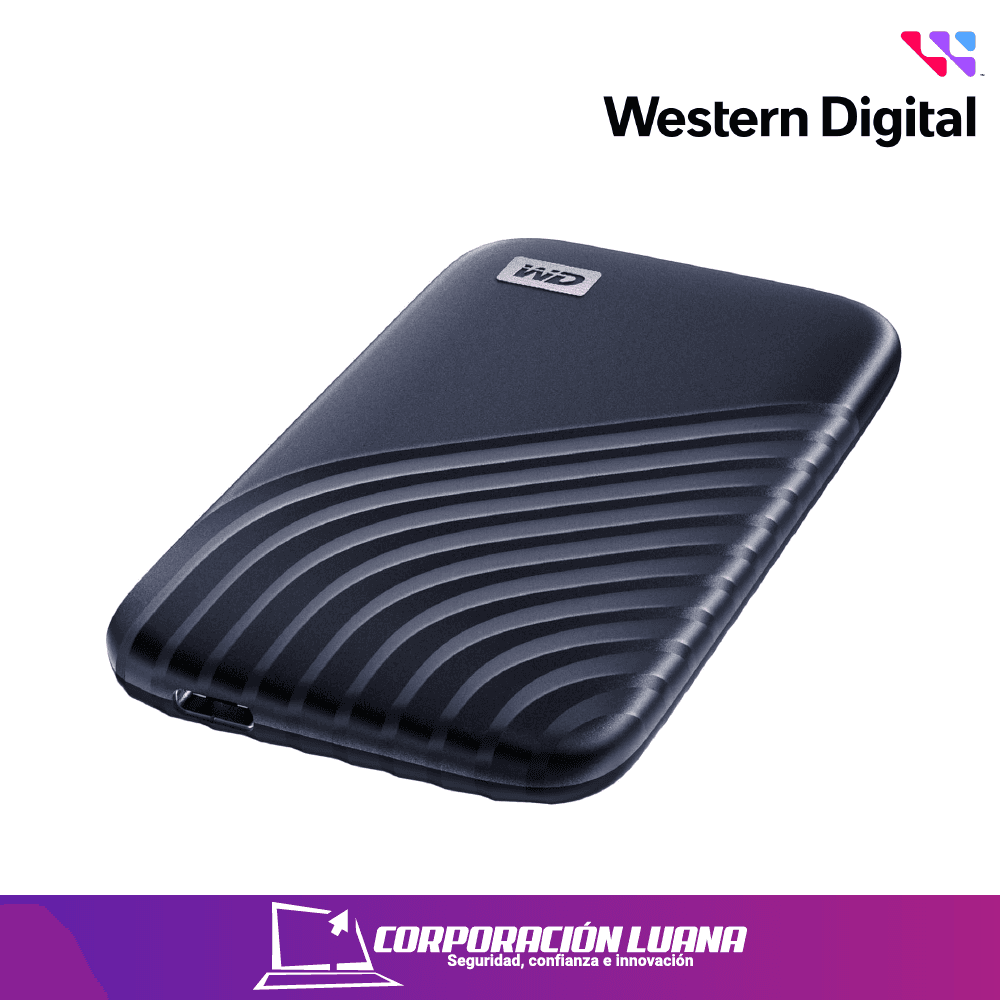 SSD EXTERNO WESTERN DIGITAL 1TB MY PASSPORT ( WDBAGF0010BGY-WESN )  NEGRO