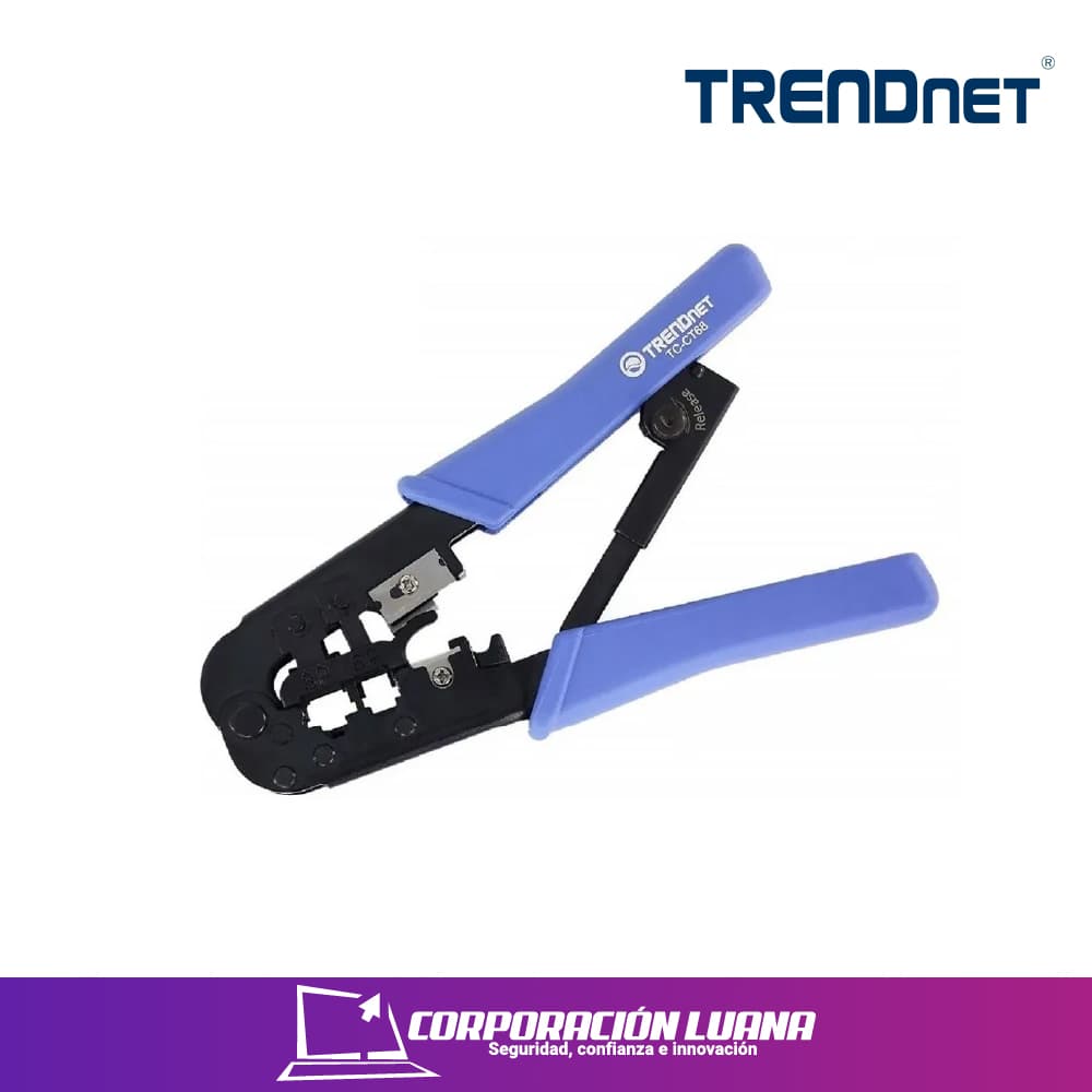 ADAPTADOR TRENDNET TC-CT68 RJ-11 / RJ-45 ( 000078 ) CRIMP/CUT/STRIP