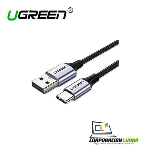USB-A TO USB-C FAST CARGA 480MBPS CABLE 2M UGREEN ( 60128 )