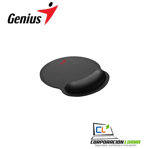 PAD MOUSE GENIUS G-WMP 100 C/DESCANSADOR NEGRO