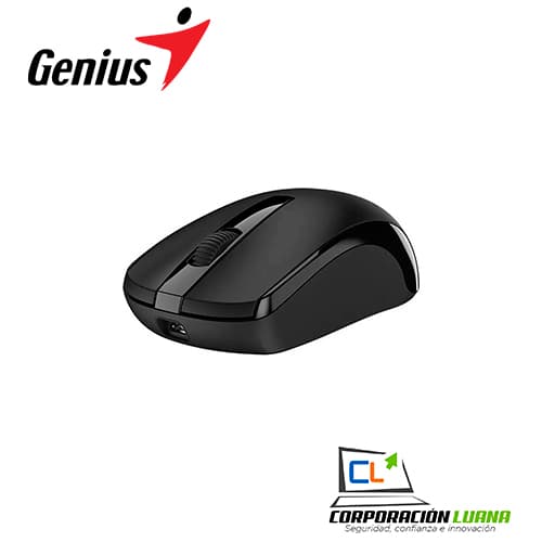 MOUSE INALAMBRICO GENIUS ECO-8100 ( 31030010410 ) NEGRO | RECARGABLE