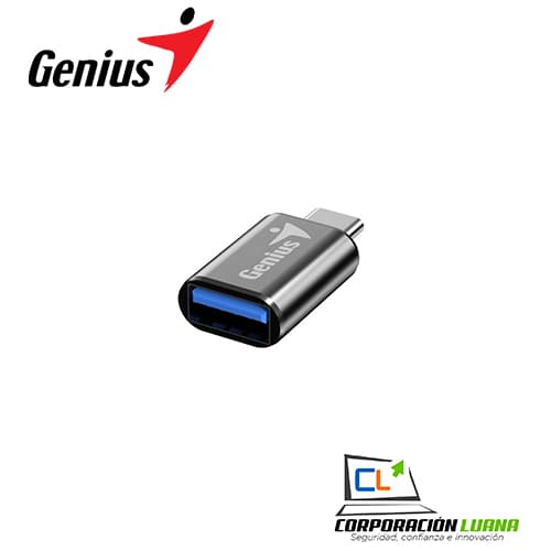 ADAPTADOR GENIUS USB-C A USB-A ( 32590002400 ) ACC-C2A