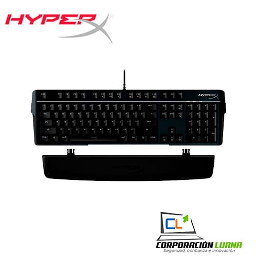 TECLADO MECANICO HYPERX ALLOY MKW100 ( 4P5E1AA#ABA ) SWITCH ROJO | US | LED RGB