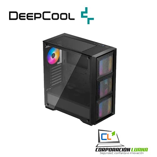 CASE DEEP COOL MATREXX 50 4FS MESH ( DP-ATX-MATREXX50-MESH-4FS ) S/ FUENTE | NEGRO | 1 PANEL