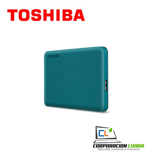 DISCO DURO EXTERNO TOSHIBA 2TB CANVIO ADVANCE ( HDTCA20XG3AA ) VERDE | USB 3.2