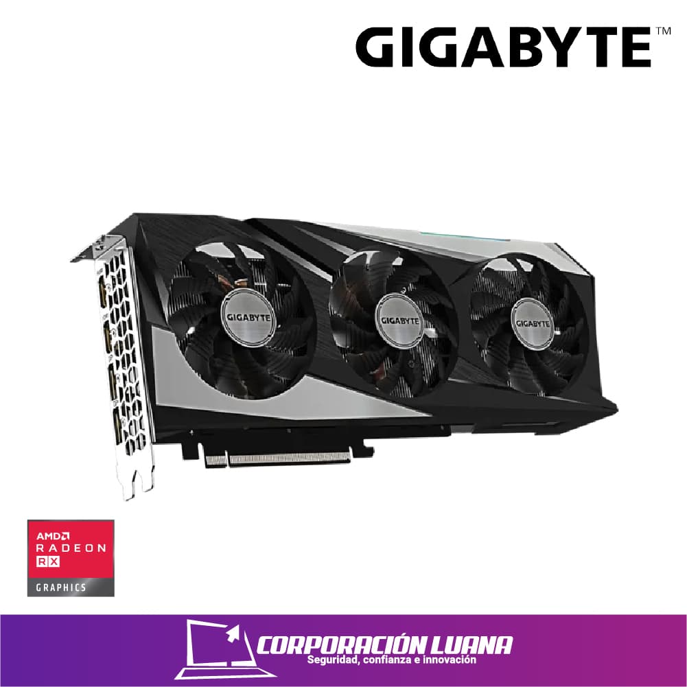 TARJETA DE VIDEO GIGABYTE RX 7600 ( GV-R76GAMING OC-8GD ) 8GB GDDR6 | 128BIT | X3 FANES | 2 DP - 2 HDMI