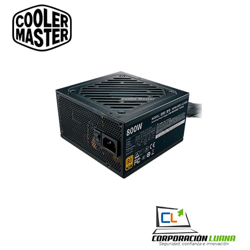 FUENTE DE PODER COOLER MASTER G800 ( MPW-8001-ACAAG-U2 ) 800W | GOLD