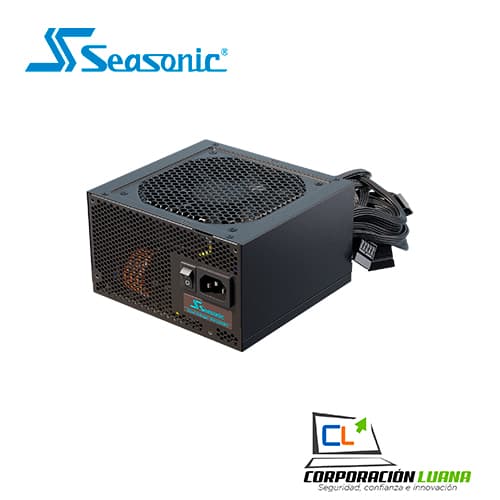 FUENTE DE PODER SEASONIC 850W ( G12-850GC ) GOLD | NO MODULAR