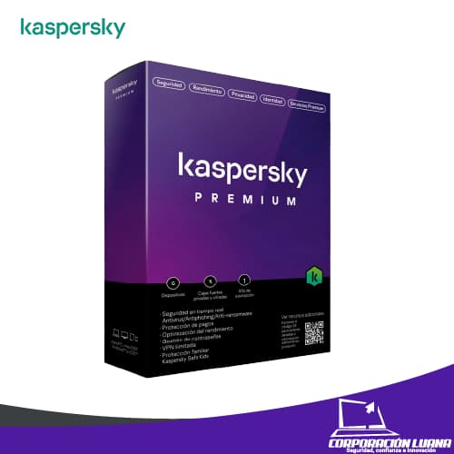 ANTIVIRUS KASPERSKY PREMIUM ( KL1047D5EFS ) 5 DISPOSITIVOS | 12M