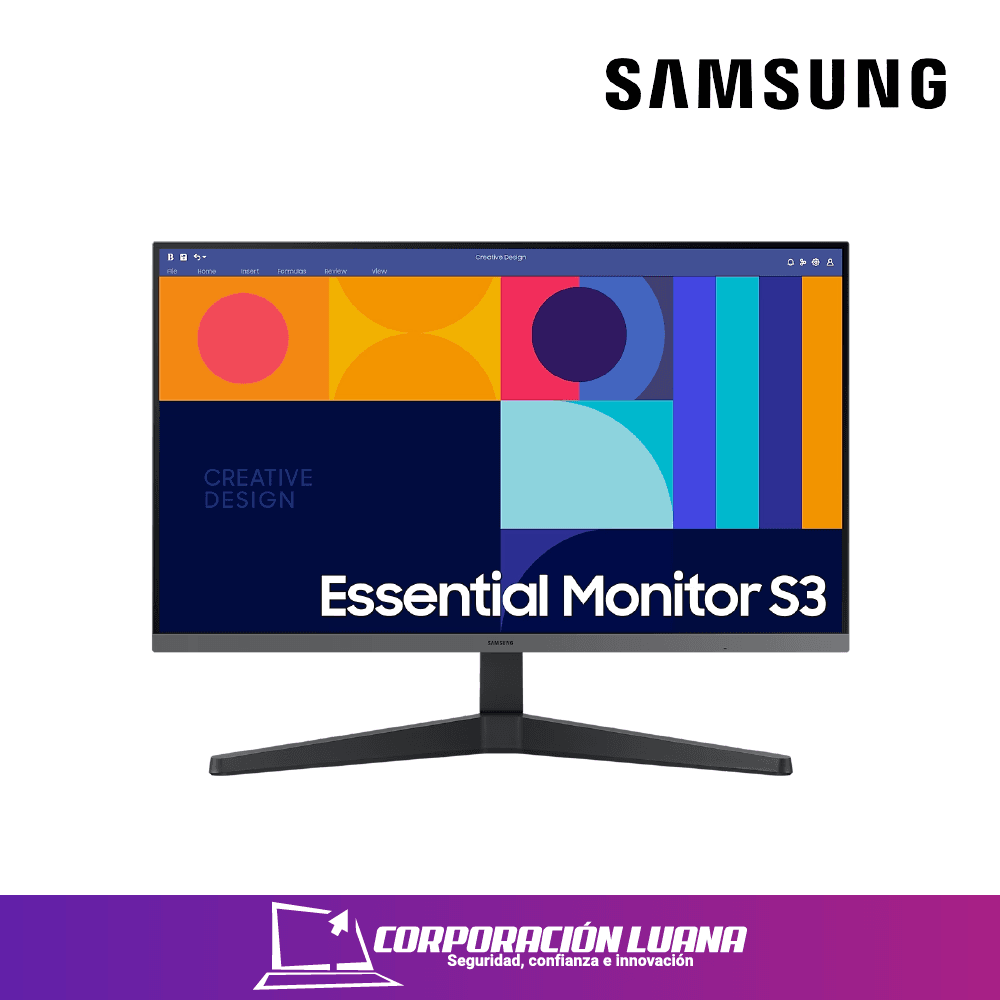 MONITOR SAMSUNG 27" FLAT ( LS27C330GALXPE ) FHD - IPS | 100HZ | HDMI
