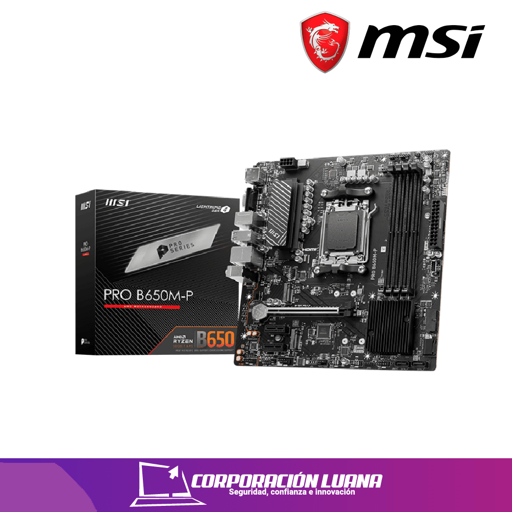 MOTHERBOARD MSI PRO B650M-P ( PRO-B650M-P ) DDR5 | AM5