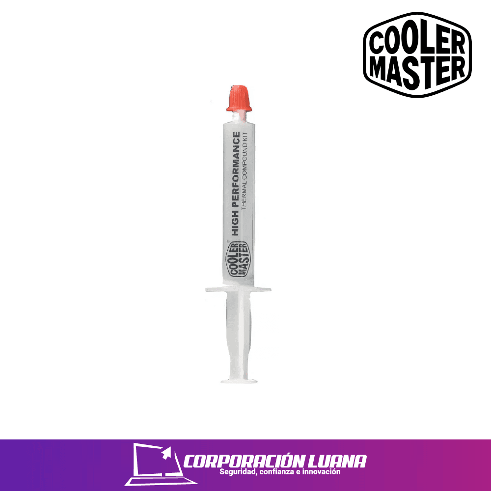 PASTA TERMICA COOLER MASTER HIGH PERFORMANCE RPD GREASE (HTK-002-U1) 0.8 (W/METER- °C) / 2G