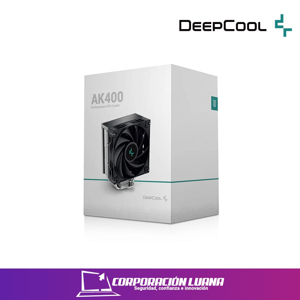 COOLER PARA PROCESADOR DEEP COOL AK400 G2 ( R-AK400G2-BKNNMN-GJD )