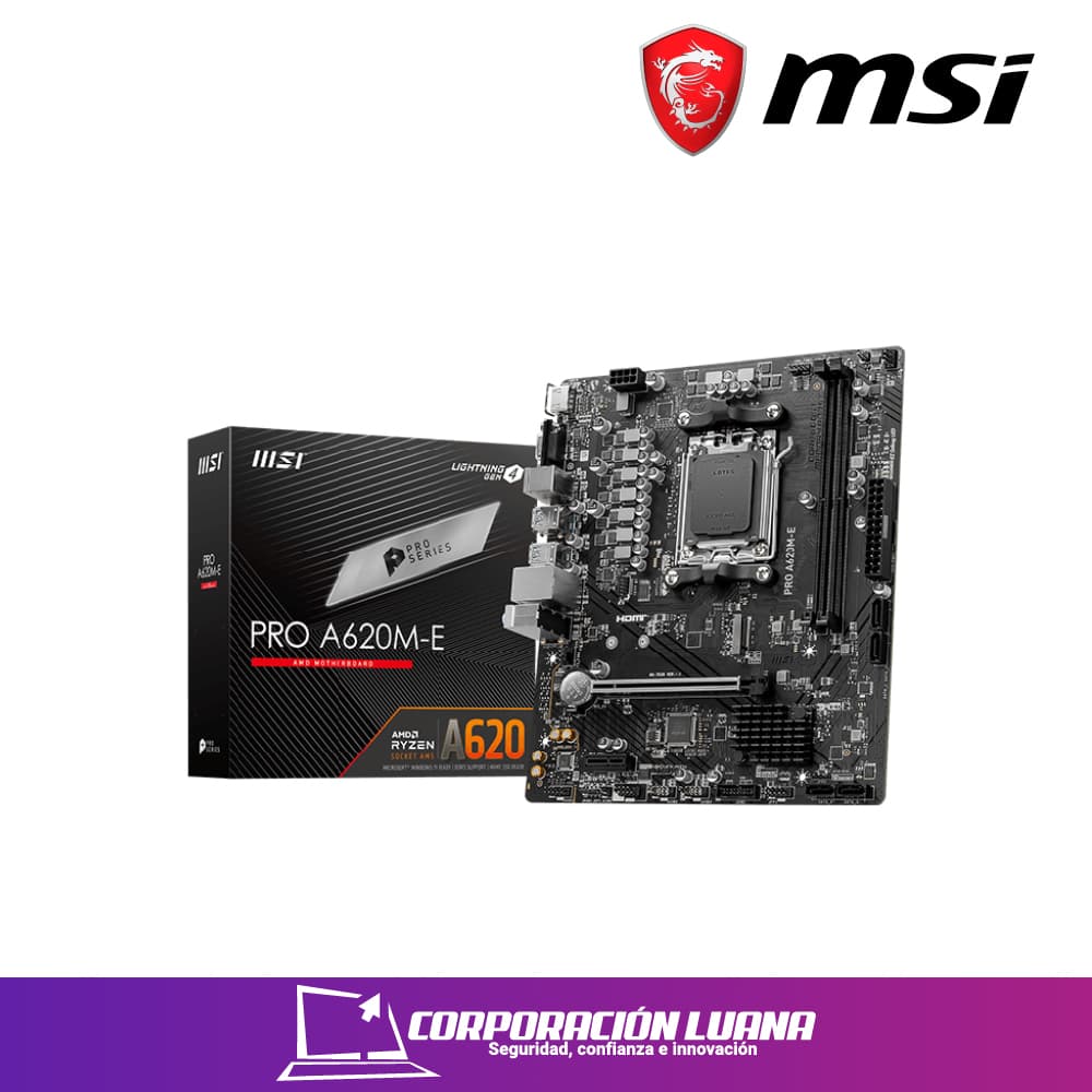 MOTHERBOARD MSI PRO A620-E ( PRO A620M-E ) DDR5 | AM5
