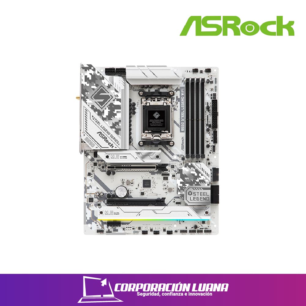 MOTHERBOARD ASROCK B650 STEEL LEGEND WIFI ( 90-MXBN90-A0UAYZ ) DDR5 | WIFI | AM5