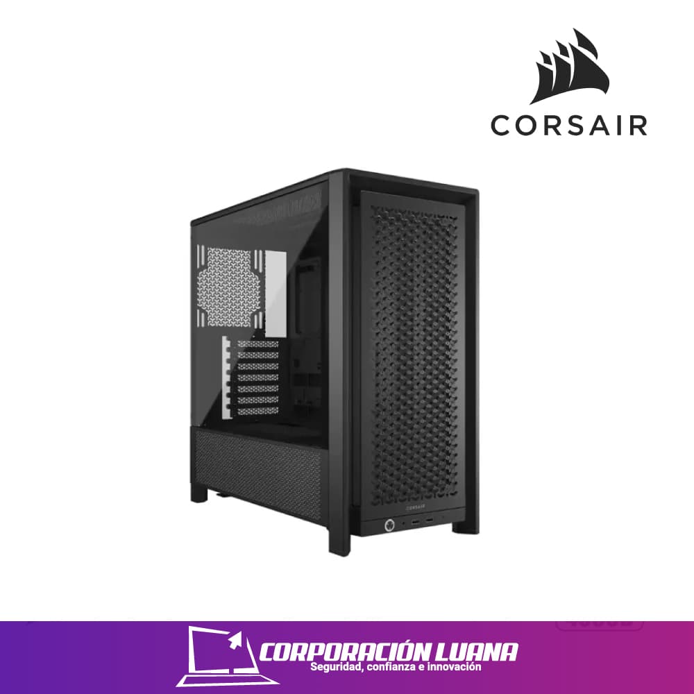 CASE CORSAIR FRAME 4000D SERIES ( MID-4000D ) S/FUENTE | NEGRO SIN COOLER