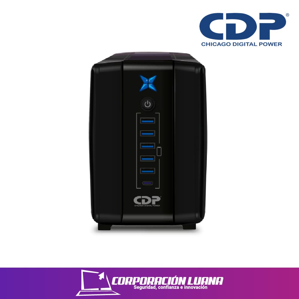 UPS CDP INTERACTIVO 508I ( R-UPR-508I ) 500VA - 250W | 220V 8 TOMAS