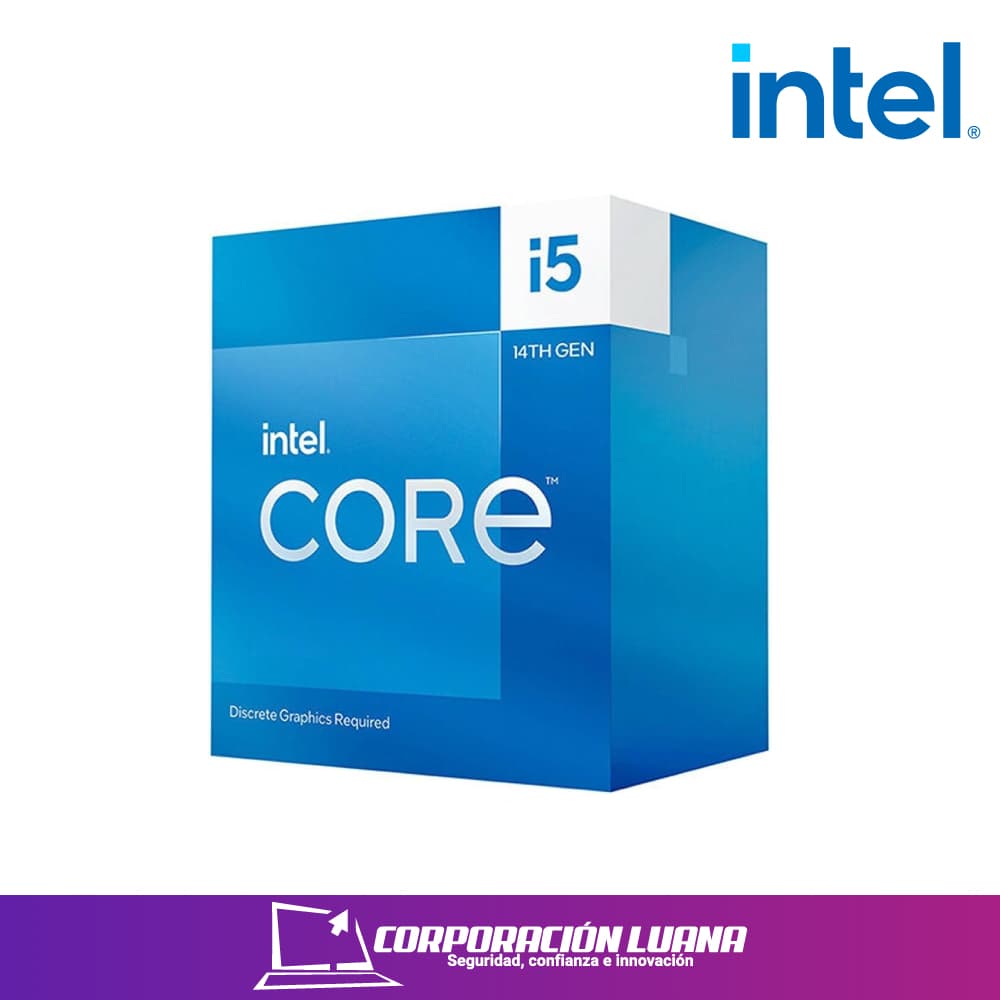 PROCESADOR INTEL CORE I5 14400F ( BX8071514400F ) 12MB CACHE HASTA 4.40 GHZ | LGA1700