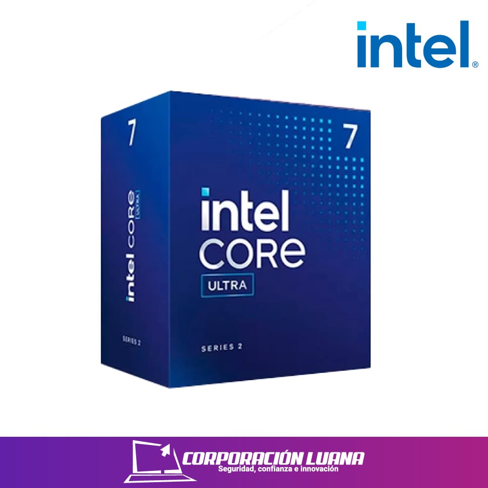 PROCESADOR INTEL CORE ULTRA 7 265F ( BX80768265F ) 2.40 - 5.30 GHZ | CACHE 20MB | LGA1851