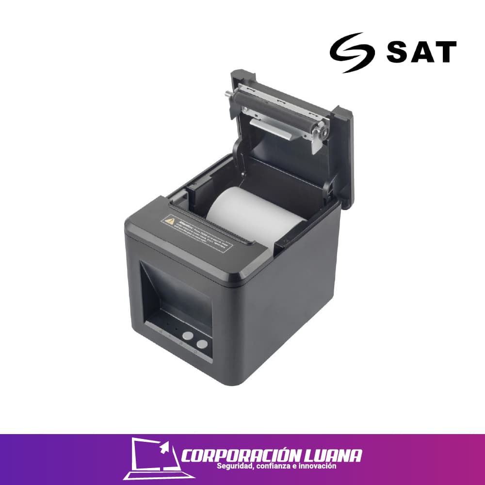 IMPRESORA TERMICA SAT Q22UE ( 4070030000375 ) 80MM | RED | 1D Y 2D | 230MM/S