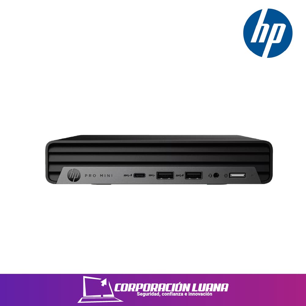 MINI PC HP PRO 400 G9 INTEL CORE I5 14500T ( A17JMLA#ABM ) RAM 16GB DDR5 | SSD 512GB | WINDOWS 11 PRO | NEGRO