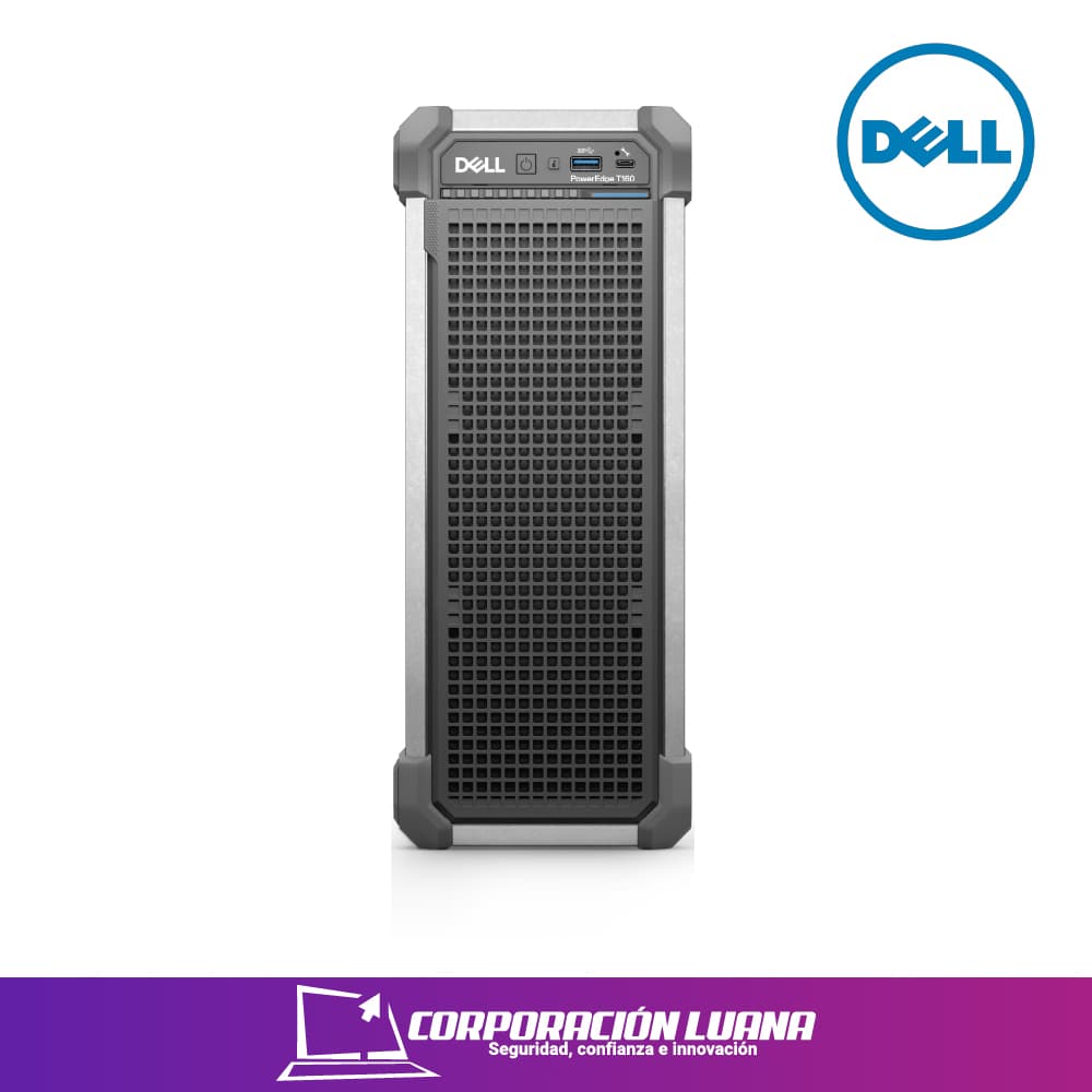 SERVIDOR DELL TOWER T160 INTEL XEON 6315P  ( T160FY26Q2 ) RAM 16GB DDR5 | HDD 2TB | IDRAC9