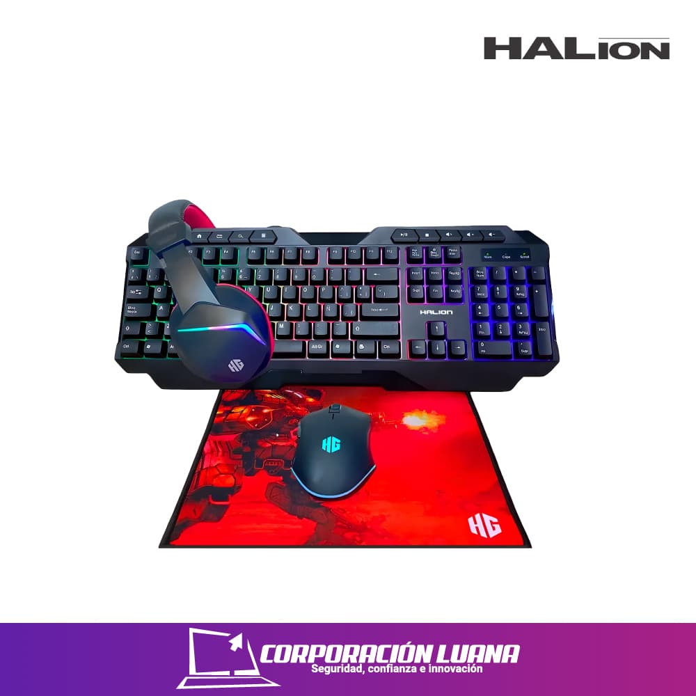 COMBO 4 EN 1 HALION LOTUS HA-K430C RAINBOW