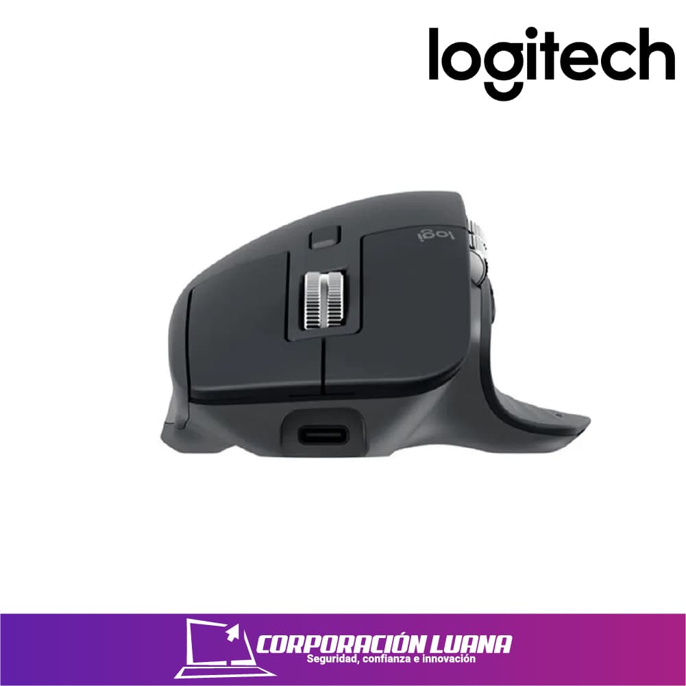 MOUSE INALAMBRICO LOGITECH MX MASTER 3S ( 910-007502 ) 8000DPI | BLUETOOTH EDITION | NEGRO