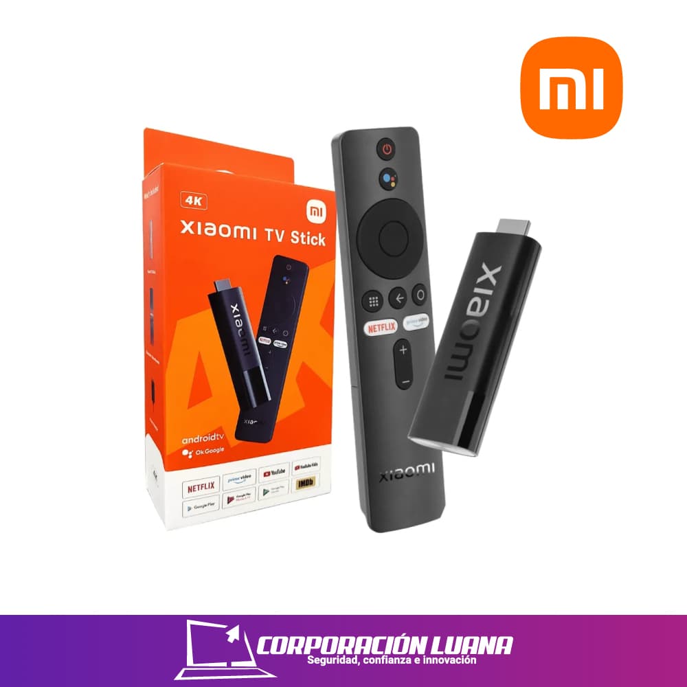 MI TV STICK 4K XIAOMI 2ND GENERACION ( MDZ-33-AA )  RAM 2GB | ALMACENAMIENTO 8GB | CONTROL REMOTO
