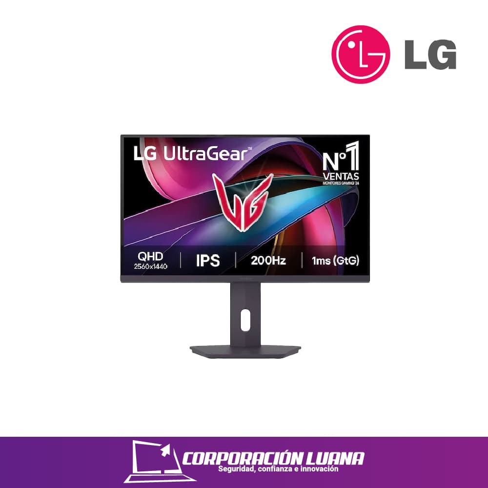 MONITOR LG GAMER 27" ( 27G610A ) IPS | QHD - 200 HZ - 1 MS | PIVOT | HDMI - DP