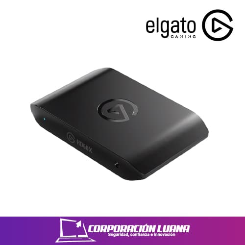 CAPTURADORA DE VIDEO ELGATO HD60 X ( 10GBE9901 ) RESOLUCION 1080P60 HDR