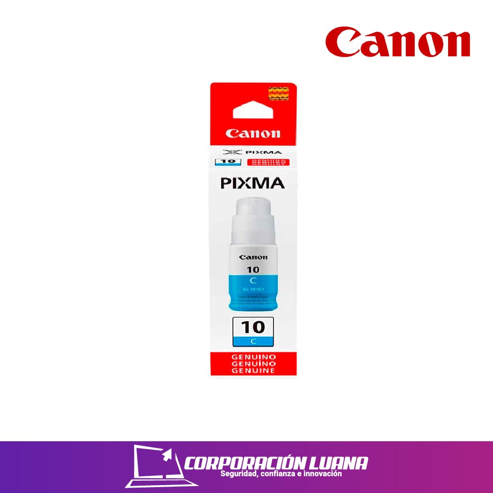TINTA CANON ( GI-10C ) CIAN G6010