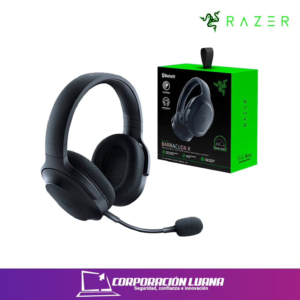 AUDIFONOS GAMER RAZER BARRACUDA X 2022 ( RZ04-00443 ) WIFI | BT | CONSOLAS - PC